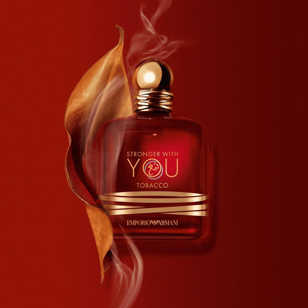 Emporio Armani Stronger With You Tobacco Men's Eau de Parfum EDP 100ml Spray New