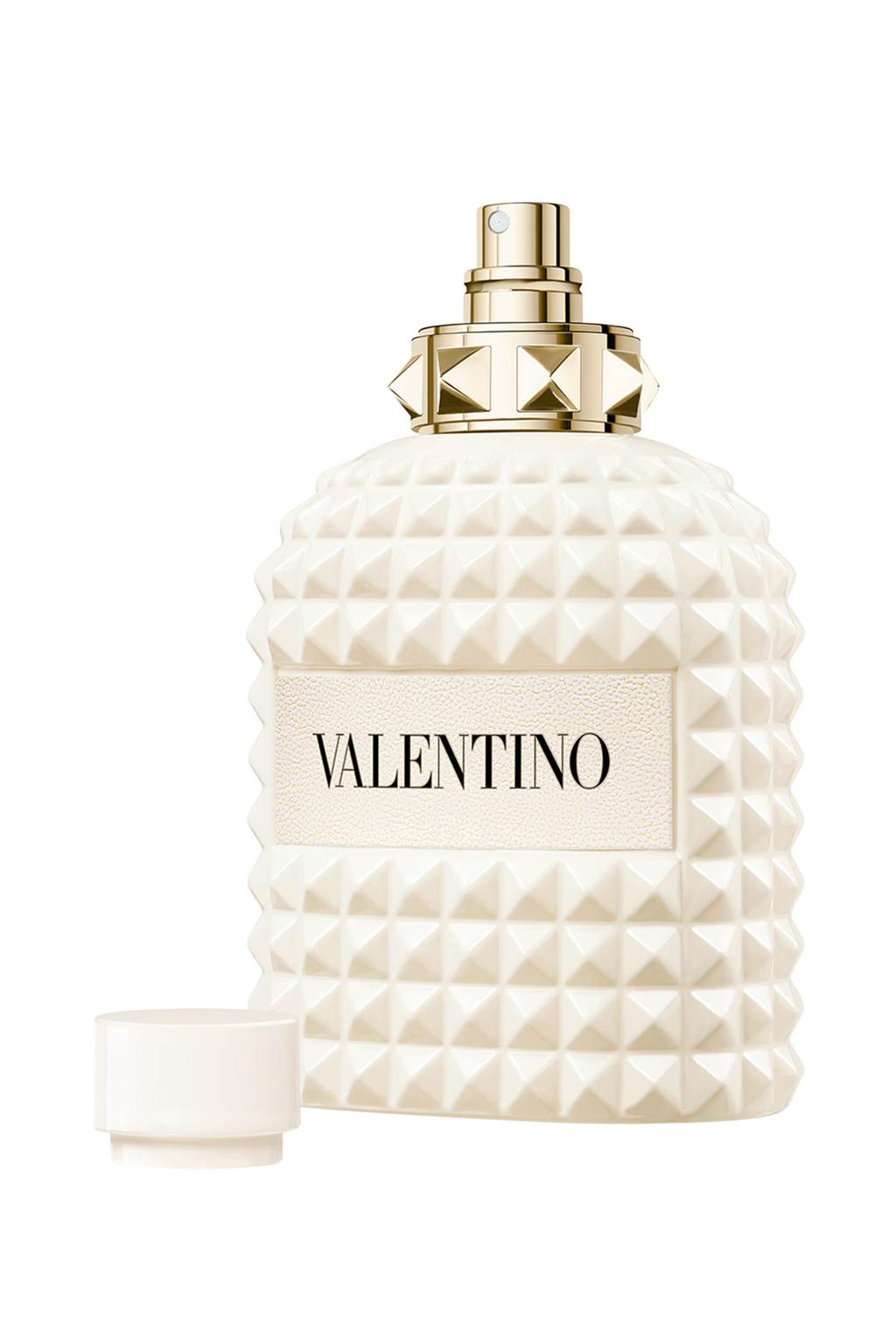 Valentino Uomo Born In Roma Ivory Eau de Toilette Spray for Men, 3.4 oz (100ml)