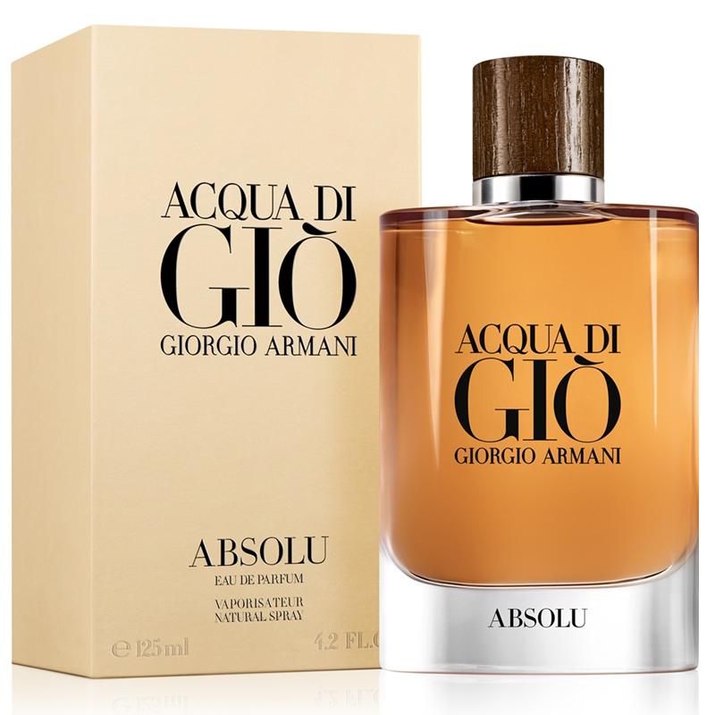 Giorgio Armani Acqua Di Giò Absolu Eau de Parfum Spray for Men 4.2 oz (125ml) – Luxury Fresh Fragrance