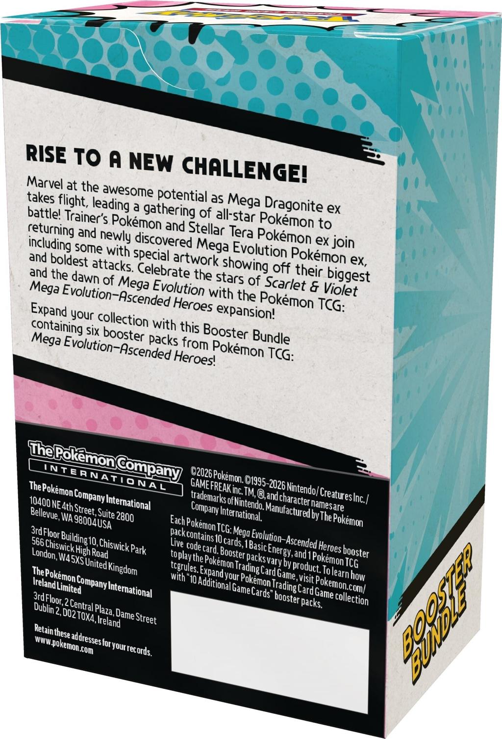 Pokemon Evolution Ascended Heroes Booster Bundle Box (6 pack)