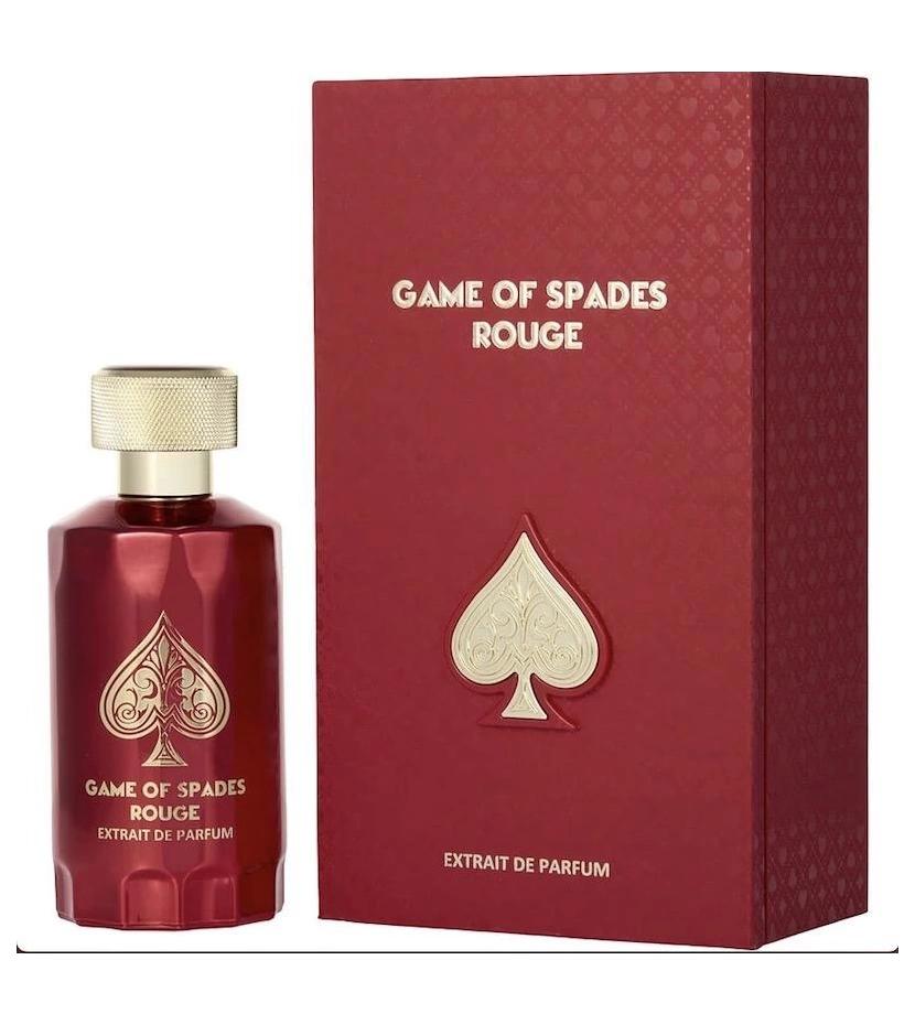 Game of Spade Rouge Extrait by Jo Milano Paris 3.4 oz Parfum