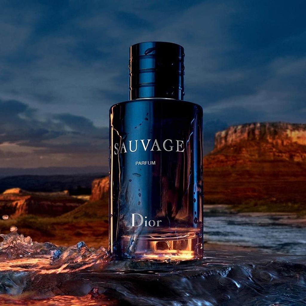 Dior Sauvage Parfum Spray for Men, 3.3 oz (100ml)