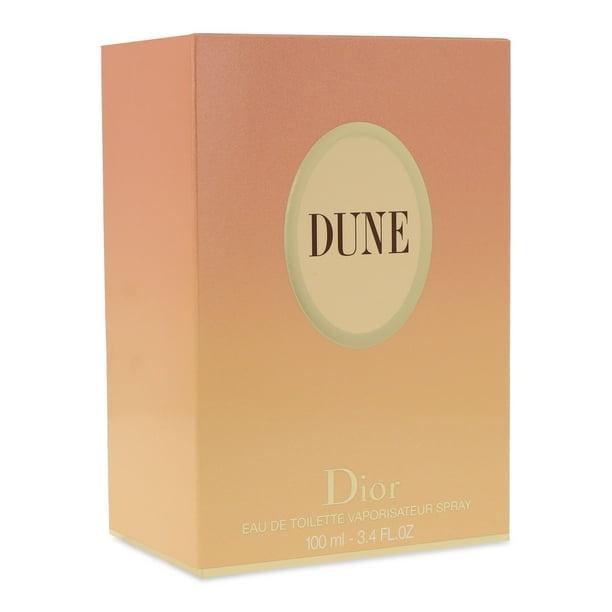 Christian Dior Dune Eau de Toilette Spray for Women, 3.4 oz (100ml)