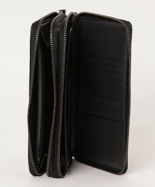 COACH Men's Travel Organizer Double Zip Embossed Signature