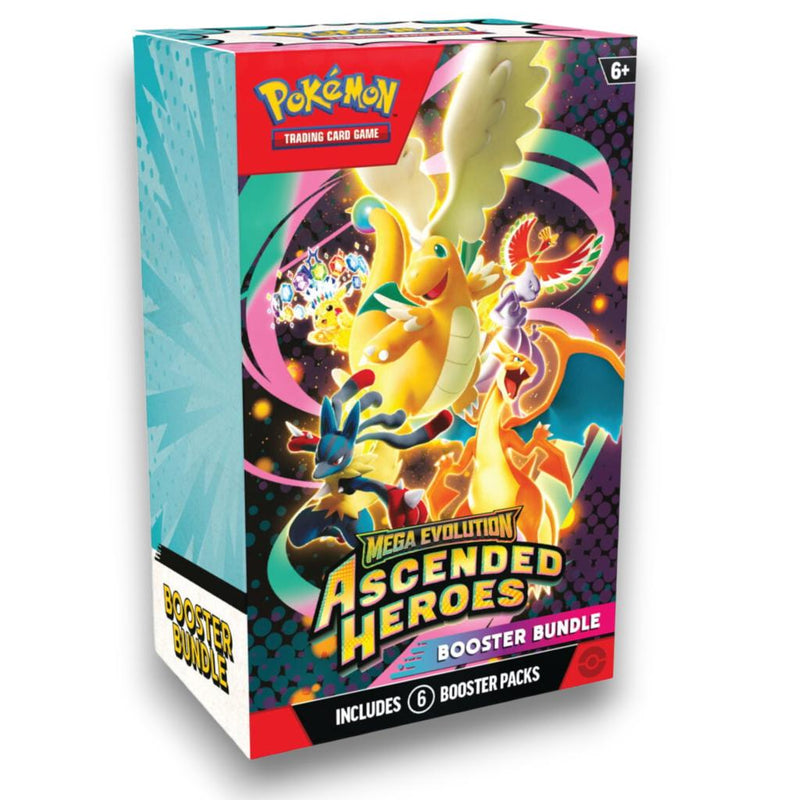 Pokemon Evolution Ascended Heroes Booster Bundle Box (6 pack)