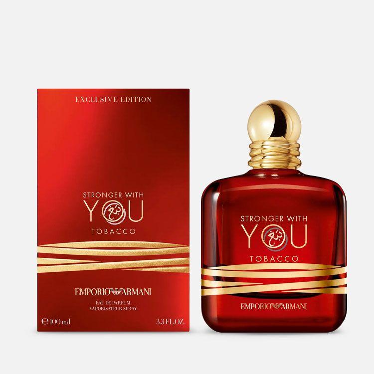 Emporio Armani Stronger With You Tobacco Men's Eau de Parfum EDP 100ml Spray New